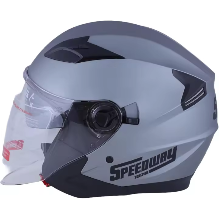 Speedway Casco Moto - Urban - Casco Jet, Ideal Tanto para Hombre como Mujer, Nuestro Casco de Moto Abierto es Ideal para la Ciudad, capacete Moto homologado ECE y Dot - 1