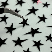 Pegatinas De Uñas 3D Estrella Y2K Para Mujeres Y Niñas Adhesivas Pentagrama Diseño De Uñas Decoración Para Manicura DIY Y Salón - details 9