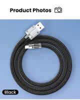 Cable De Datos Para Móvil 6A USB a Tipo C Luz Incluida Carga Rápida Para Xiaomi Huawei Oppo Honor Cable De Teléfono Móvil - details 7