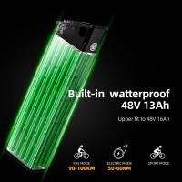 Bicicleta Eléctrica Plegable Adulto ENGWE Engine X 20*4.0 pulgadas Neumáticos gordos Chaoyang todoterreno Motor 250W batería de bicicleta eléctrica 48v 13Ah Velocidad máxima 25 km/h Autonomía de 100 km Freno de disco dual Carga máxima 150 kg - Negro - details 1