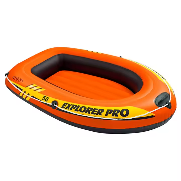 Intex Bote Hinchable Explorer Pro Naranja - 1