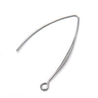 20pcs Conectores De Puntas De Oreja Largas Hipoalergénicas 42mm Para Accesorios De Joyería Hechos De Acero Inoxidable - details 3
