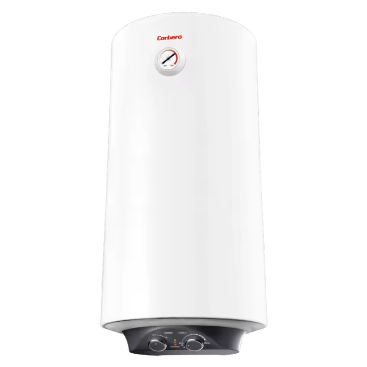 TERMO ELÉCTRICO VERTICAL CORBERO CTM100 / 92 LITROS / EXTERIOR / CLASE C / COLOR BLANCO - 1