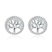 Pendientes para mujer,Árbol DE LA Vida, Plata de Ley 925,Regalos originales para Mujer - details 0