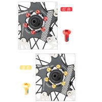 IIIPRO Tornillos De Fijación De Rotor De Freno De Disco MTB 12PCS T25 Aleación De Acero Accesorios De Bicicleta - details 9