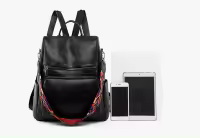Mochila de cuero de alta calidad para mujer, bolso escolar para adolescentes y niñas, mochila de viaje de gran capacidad, nuevo diseño, 2023 - details 6