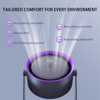 Ventilador USB Silencioso Ultrapotente con Rotación de 360° - details 2