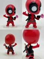 Figuras De Acción Deadpool Y Wolverine Q Edition Colección Dogpool Con Bobblehead Juguete Para Niños Decoración De Ornamento - details 17