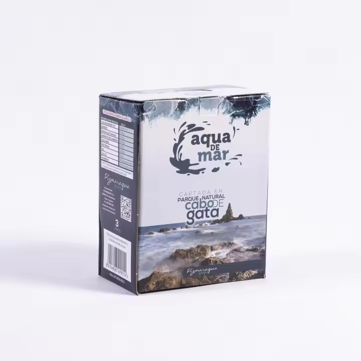 AQUA DE MAR BY VIZMARAQUA Agua de mar 100% Hipertónica - Formato Bag in Box (BiB) -3L / 5L / 10L / 20L  – Aqua de Mar - 1