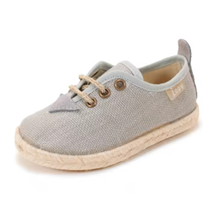 Zapatos Y Blucher marca Zapy para niños en color gris - 1
