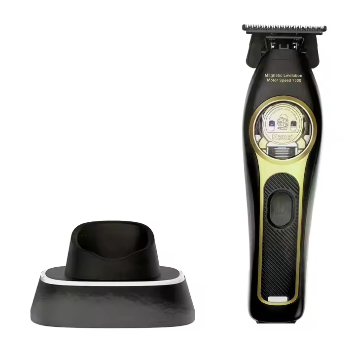 Cortacabello Eléctrico Inalámbrico Kemei 2268 Para Barbero Corte Rápido Recargable Con Líneas De Corte Cero Gaps Para Cabello Y Barba - 1