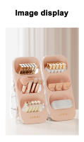 Caja De Almacenamiento Para Maquillaje UFORU Con Inserto Inclinado Para Escritorio Estilo Coreano Ecológico Cuidado De La Piel Lápiz De Cejas Labial Cepillo De Maquillaje Y Tubo - details 2