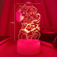 Lámpara Nocturna Anime Hunter X Hunter Figuras Gon Y Killua Luz De Noche Para Decoración De Habitación De Niños Regalo HxH Lámpara De Mesa - details 10