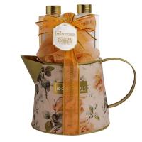 Regalo IDC Institute Set Garden – Jarra de Metal con 3 Piezas: Gel de Ducha, Loción Corporal y Experiencia de Spa en Casa - details 0