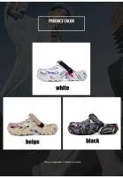 Sandalias De Verano Para Hombre Con Estampado De Camuflaje Zapatillas De Plataforma Exterior Clogs Sandalias De Playa Para Mujer EVA Suave Para Interior Resistentes Al Desgaste Antideslizantes Tallas Reales - details 1