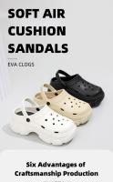 Sandalias De Plataforma Para Mujer 7cm Estilo Coreano Casual Confortable De Alta Calidad Antideslizantes Para Playa Y Jardín Moda Con Agujeros - details 0