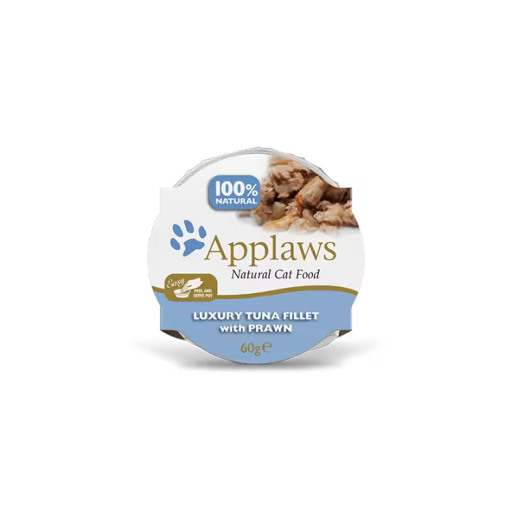 Applaws Tarrina Gatos 60 Gr Filete Atún Y Gambas 60 Gr - 1