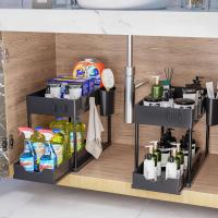 Estantería Bajo Fregadero, Estante Organizador Mueble Bajo Fregadero Cocina Lavabo -1 Unidad - details 0