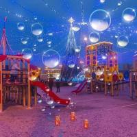 Máquina De Burbujas De Fuegos Artificiales Con 20 Agujeros Lanzadora Automática Para El Suelo Regalo De Año Nuevo Y Festival De Primavera Para Niños - details 8