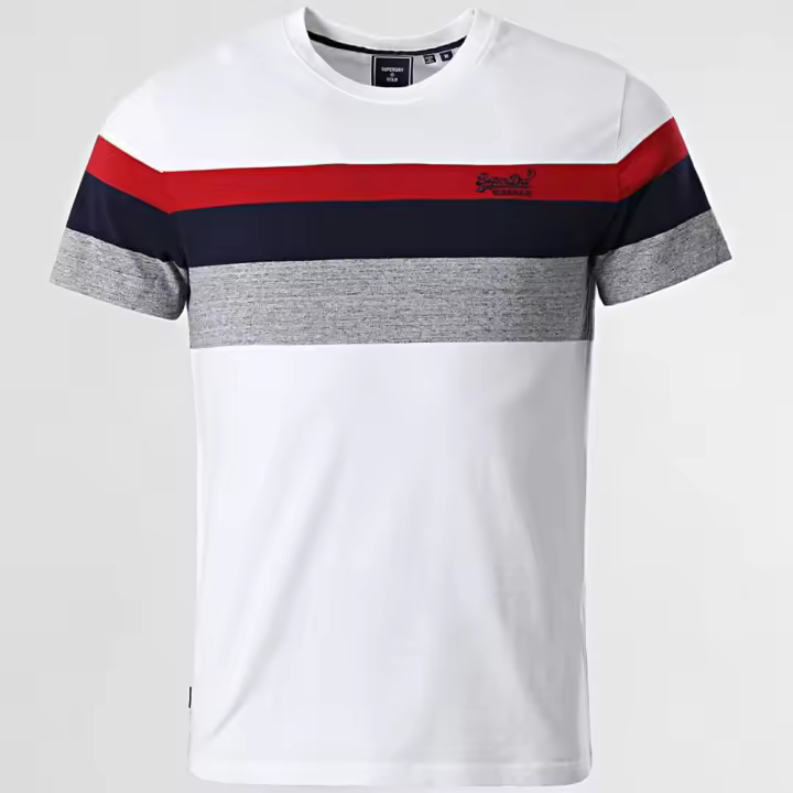 Camiseta de Manga Corta OL Classic YD, Marca Superdry, Color Blanco, Variedad de talla, Para Hombre - 1