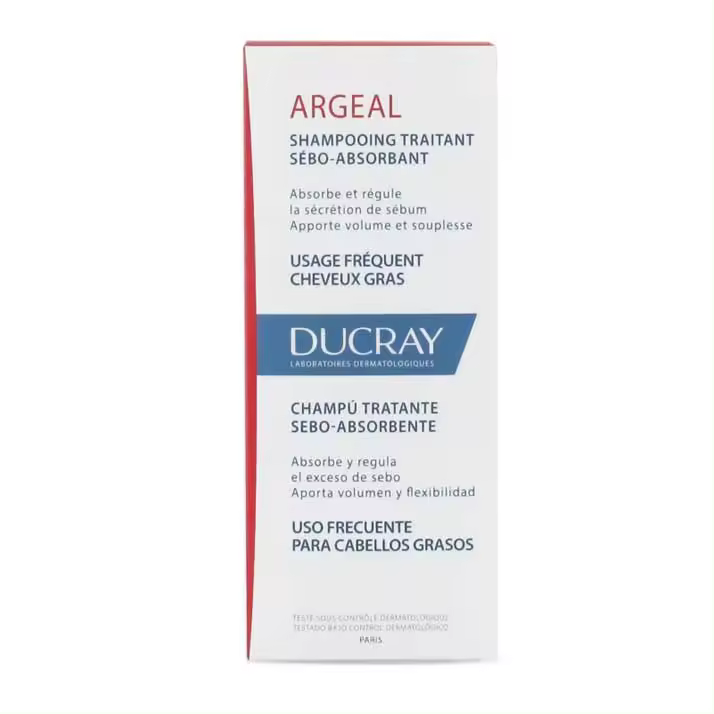 Champú Ducray Argeal para Cabello Graso con Arcilla Kaolín - 1