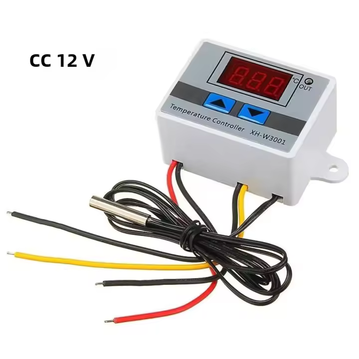 Termostato Digital LED XH-W3001/W3002 Control De Temperatura Microcomputadora Interruptor Termómetro Regulador De Temperatura 12V 24V 220V Para Interior - 1