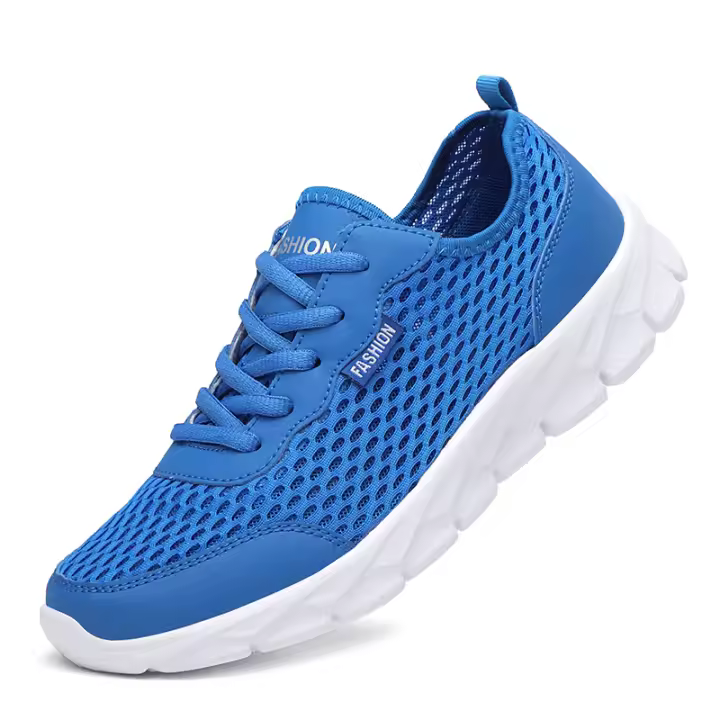 Zapatos De Tenis Para Hombre Verano Calidad Superior Transpirables Casual Zapatillas Deportivas Antideslizantes Ligeros Moda Outdoor - 1
