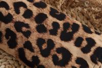 Pantalla De Mano Con Codos Para Mujer Estampado De Leopardo Estilo Retro Europeo Y Americano Con Borlas Decorativas 3D Versátil Para Mujer - details 24
