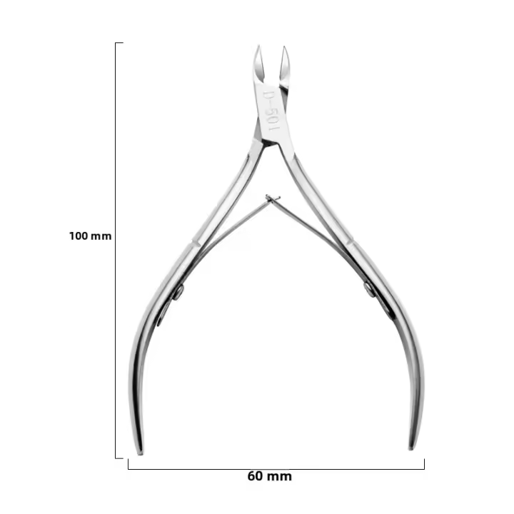 Tijeras De Cutícula De Acero Inoxidable Arco Iris Para Arte De Uñas Y Peluquería De Manos Y Pies Herramienta Profesional Para Eliminar Piel Muerta Y Apariencia Estética De Uñas - 1