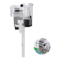 Filtro De Tanque De Peces Externo Con Cascada Y Bomba De Oxígeno Mini Para Tanque De Tortuga Sistema De Filtro Multietapa Con Algodón De Filtro - details 8