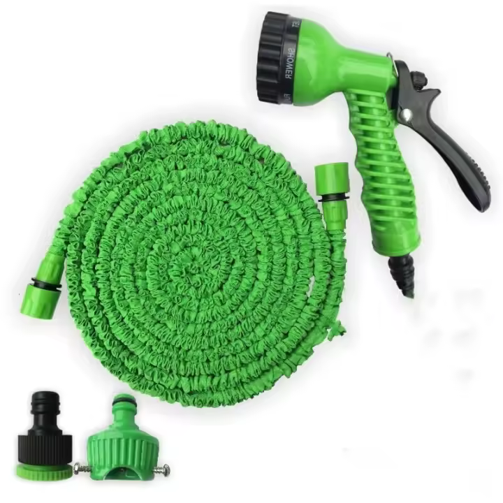 C2615A Manguera Basic - Manguera de presión de Agua extensible, Verde, 15 metros - 1