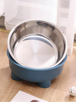 Cuenco De Acero Inoxidable Para Perros Y Gatos De Color Sólido Con Cuatro Patas Para Uso Interior Y Exterior - details 10