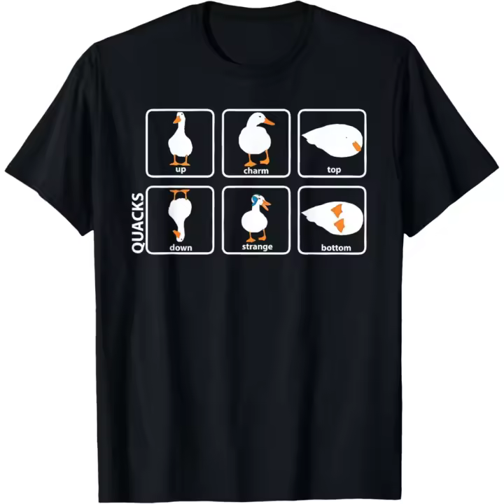 Camiseta de Manga Corta, 100% Algodón, Ropa Unisex para Hombres y Mujeres en 5 Tallas, Camiseta Negra, Cuello redondo con estampado. - 1