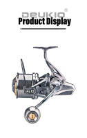 Carrete De Pesca Grande De Metal 8000 9000 10000 12000 14000 Con Arrastre De 20KG Carrete Giratorio Para Agua Salada Y Dulce Pesca De Oceano Río Lago - details 0