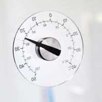 Medidor De Temperatura Y Humedad Impermeable Para Exteriores Con Pantalla Transparente Para Ventanas Medidor De Ambiente - details 6