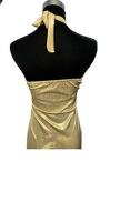 VESTIDO COLOR CHAMPAGNE MARCA GENERICA - details 1
