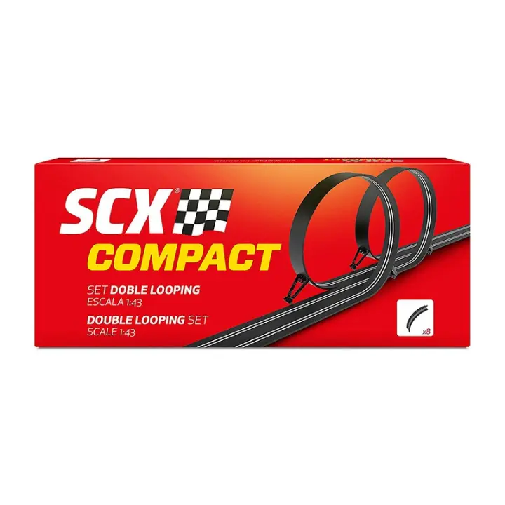 Scalextric Set Doble Looping - Pistas Looping para Emoción Asegurada - 1
