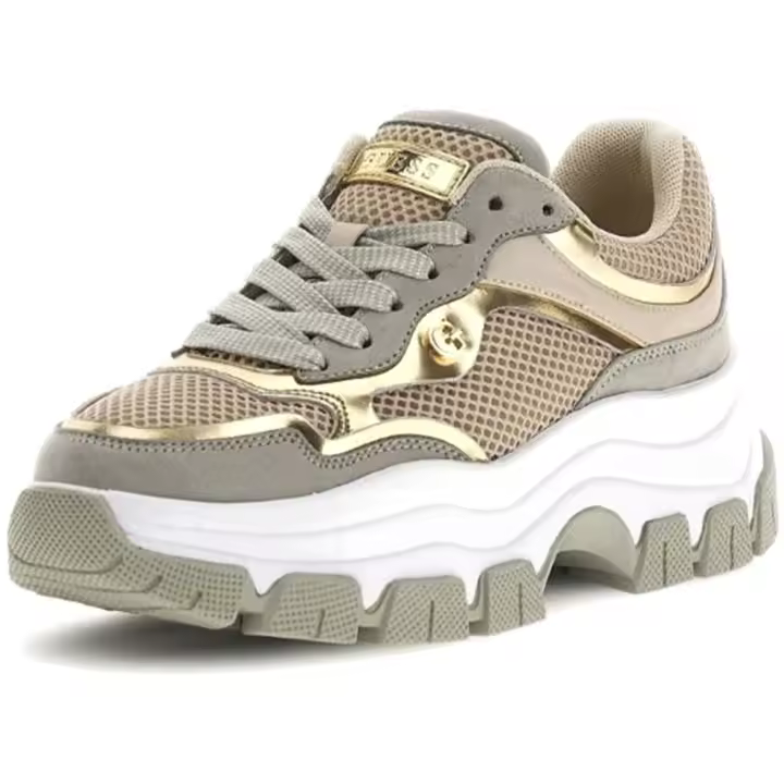 Zapatillas Guess Brecky2 para mujer en color beige - 1