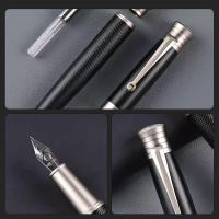 Yongsheng Pluma Fuente De Lujo Con Punta Iraurita De 1.0mm Pulida a Mano Regalo Para Caligrafía Y Firmas Suministros De Escritorio - details 2