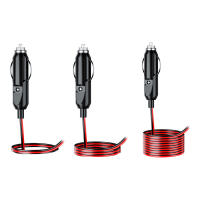 Conector De Hembra Universal Para Coche 12V 24V 20A Con Fusible Y Luz Indicadora Adaptador De Plug De Cigarrillo Para Coche - details 0