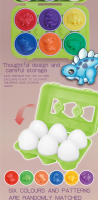 Mini Huevos Inteligentes Juego De Aprendizaje Educativo Para Niños Y Niñas De 3 a 12 Años Detección De Colores Y Formas Juguetes Educativos Para Niños - details 2