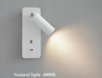Lámpara De Pared LED Para Interiores 7W Con Carga USB Luz De Pared Moderna Nórdica Para Dormitorio Y Sala De Estar Interruptor Incluido - details 7