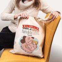 YOSIQUESE Bolsa de tela solidaria | Modelo: 'Ser Madre' | Productos y regalos solidarios hechos por personas con discapacidad - details 3