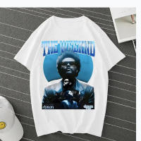 Camiseta Hombre Corta 2023 the WEEKEND Para Mujer Estilo Coreano Tejido Algodón Cuello Redondo Manga Corta Transpirable Para Todas Las Estaciones - details 2