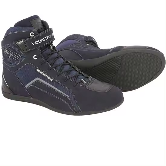 VQUATTRO GP4 NAVY AZUL BOTA DE MOTO V4S-GP4-19-H-NA - 1