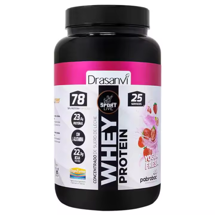 Drasanvi Whey Protein Concentrada 750 G | Proteínas de Alta Pureza - 1
