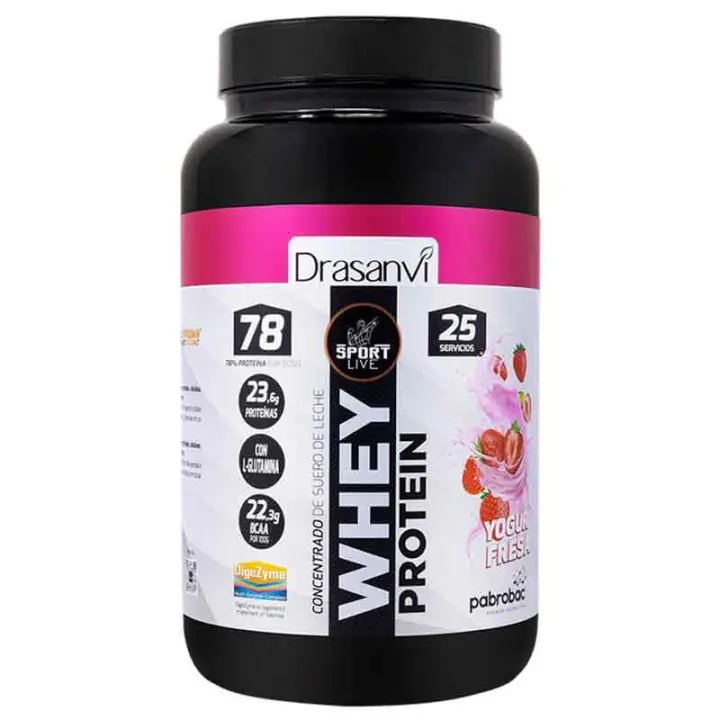 Drasanvi Whey Protein Concentrada 750 G | Proteínas de Alta Pureza - 1