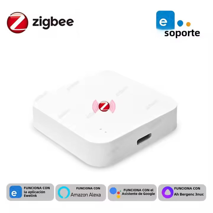 Mando Central ZigBee 3.0 Para Automatización De Hogar Con Control Remoto a Través De La App EWelink Compatible Con Alexa Y Google - 1