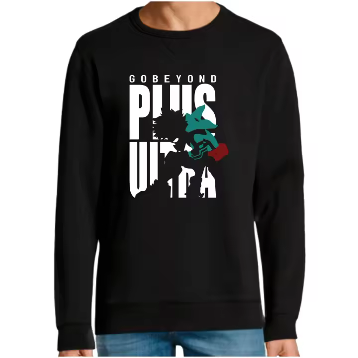 The Fan Tee Sudadera Sin Capucha de HOMBRE My Hero Academia Boku no Hero Deku 014 - 1