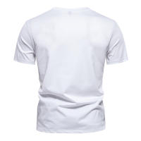 2024 Primavera y novedad de verano, camiseta informal de manga corta ajustada bordada de talla europea para hombre, camiseta de alta calidad a la moda - details 6